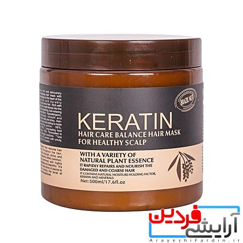 1-500x500 ماسک مراقبت از مو کراتین برای پوست سر سالم - زن و مرد - Image 2