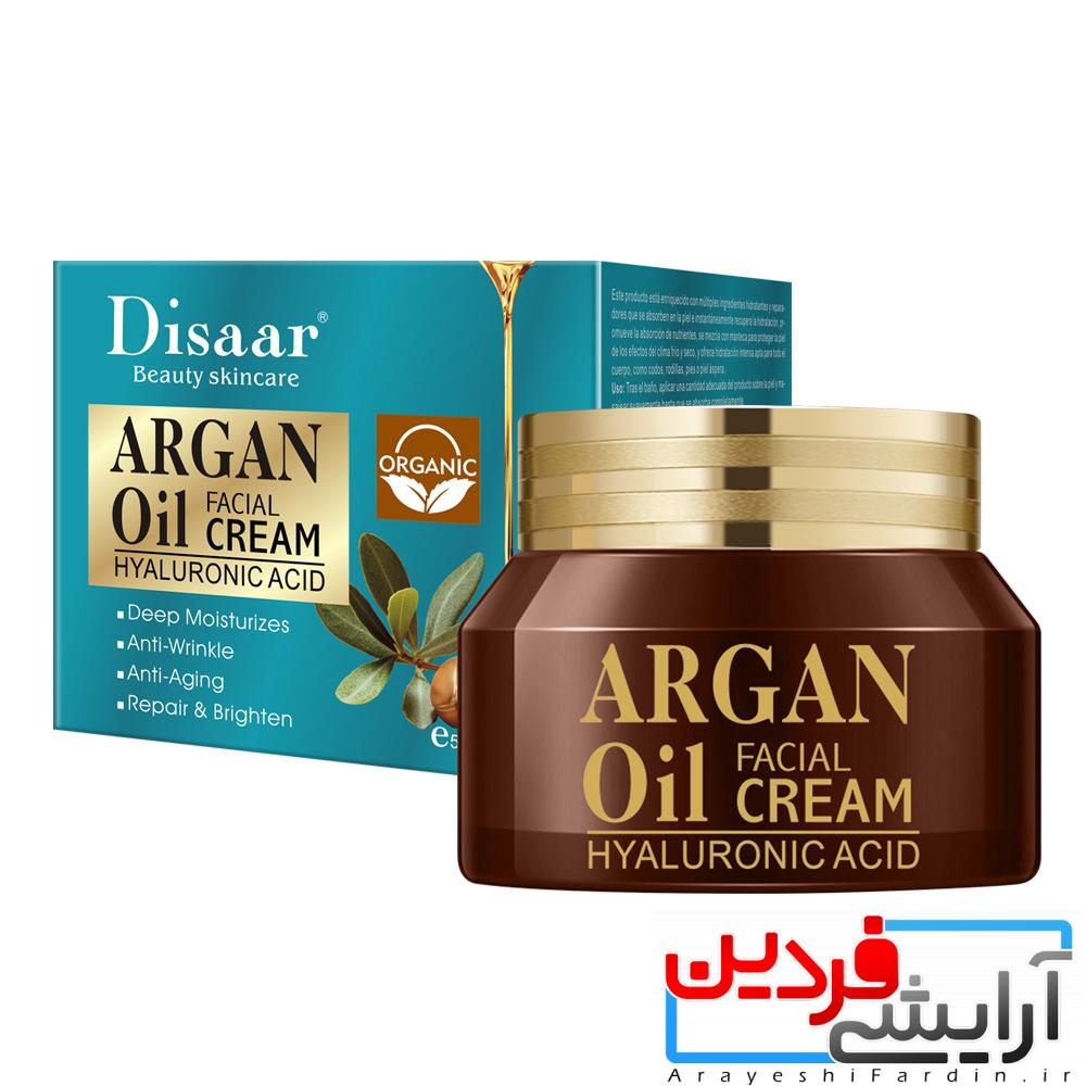 0745e8cc7cb1d96a63405ec9f0f77331 کرم ارکان اولیف دیسار صورت ضد پیری ضد چروک arganoilcream Disaar - Image 1