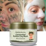 ماسک حبابی کربن مغذی و پاک کننده عمیق پوست بیوآکوا BIOAQUA Carbonated Bubble Mask - Image 2