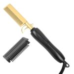 شانه مو صاف موی گرم ، شانه صاف شونده با گرمایش برقی Ceramic Hot Comb - Press Comb - Image 8