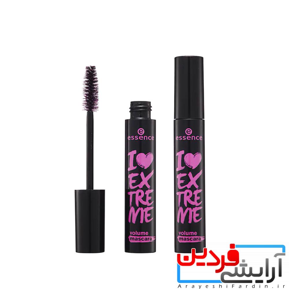 I-Love-Extreme-Volume-Mascara-01-Black-21109 ریمل اسنس مدل اکستریم والیوم مشکیExtreme Volume - Image 1