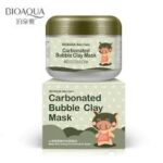 ماسک حبابی کربن مغذی و پاک کننده عمیق پوست بیوآکوا BIOAQUA Carbonated Bubble Mask - Image 5
