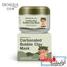 download (2) ماسک حبابی کربن مغذی و پاک کننده عمیق پوست بیوآکوا BIOAQUA Carbonated Bubble Mask - Image 5