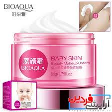 download (4) کرم سفید کننده پوست ملایم و مرطوب کننده بی بی اسکین Bioaqua - Image 3