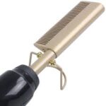شانه مو صاف موی گرم ، شانه صاف شونده با گرمایش برقی Ceramic Hot Comb - Press Comb - Image 5