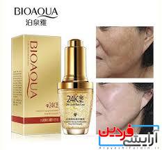 images (4) سرم ضد پیری اسید هیالورونیک پوست صورت کلاژن BIOAQUA 24K Gold Essence - Image 6