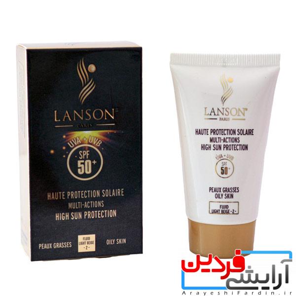 lanson کرم ضد آفتاب لانسون lanson sunscreen spf 50 - Image 2