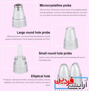 میکرودرم پاک کننده جوش های پوستی و مراقبت از پاک کننده پوست صورت 5 کاره - Image 6