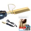 شانه مو صاف موی گرم ، شانه صاف شونده با گرمایش برقی Ceramic Hot Comb - Press Comb - Image 3