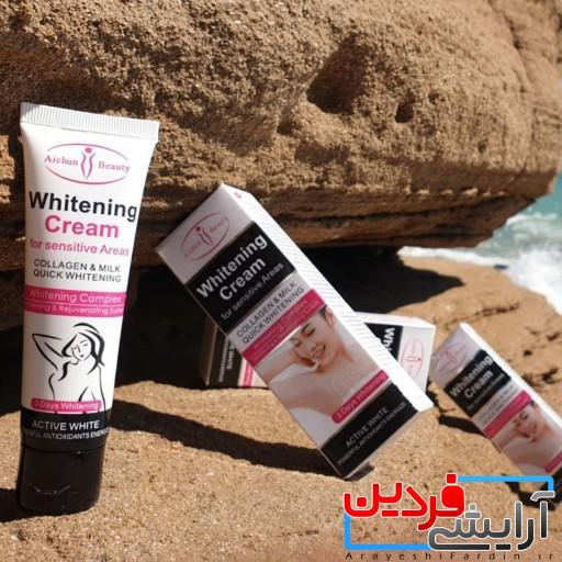 zGbkYMT2rrYAXyhE Aichun Beauty Cream بدن کرم سفید کننده پوست لوسیون بدن زیر بغل کرم روشن کننده پوست تیره زیر بغل سفید کننده صمیمی - Image 4