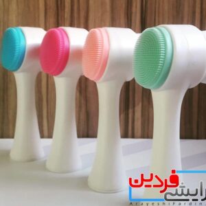 فیس براش دستی دو طرفه سیلیکونی