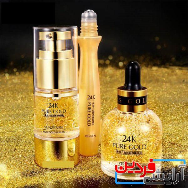 3in1-venzen-luxury-serum-anti-aging-3-2-600x600z ست ونزن سه در یک طلا دور چشم ونزن venzen - Image 1