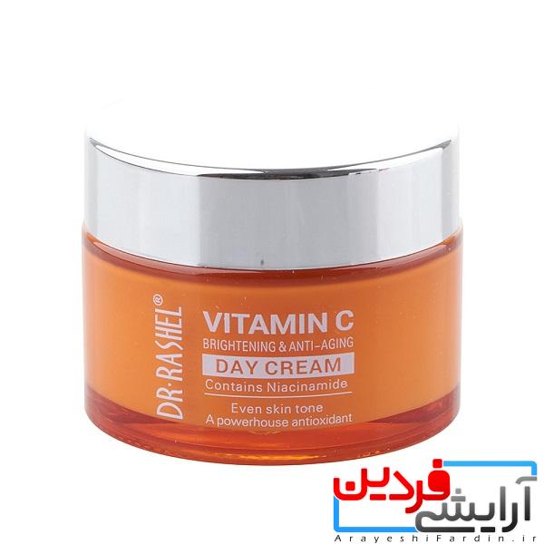 6971764151922_01 کرم صورت روز روشن کننده و جوان کننده ویتامین C دکتر راشل - Image 1