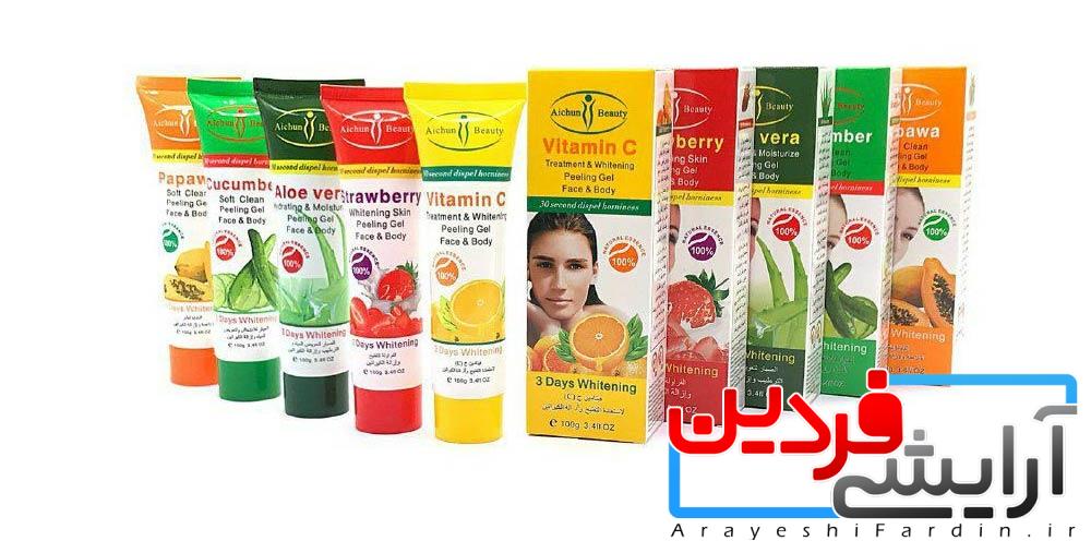 AICHUN-BEAUTY. لایه بردار و سفید کننده آیچون بیوتی در پنج رایحه - Image 1