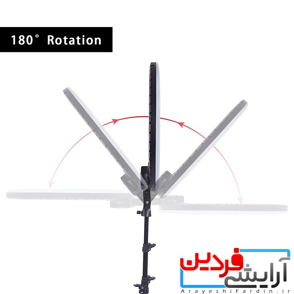 SLP-G63-55см-55W-Ring-Light-Photographic-lighting-2700-6500K-(2) رینگ لایت عکاسی 21اینچی مدل SPL-G63 - Image 2