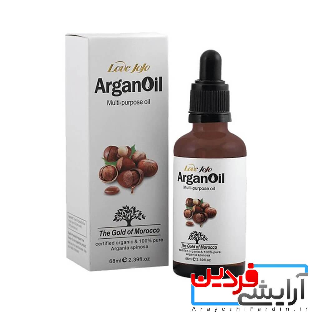 روغن-آرگان-مراکشی-لاو-جوجو-اصلی-love-jojo-خرید-و-قیمت روغن خالص آرگان مراکشی مو و بدن Love jojo - Image 1