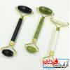 جید رولر (ماساژور) طبیعی صورت سنگ یشم facial massage roller - Image 2
