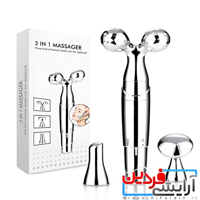 61FOCavcRkL._SX679_ ماساژور غلتکی صورت ، 3-در-1 Massager - Image 1