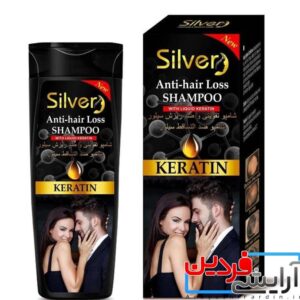شامپو ضد ریزش و تقویتی کراتین silver