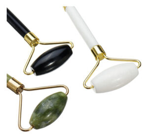 جید رولر (ماساژور) طبیعی صورت سنگ یشم facial massage roller