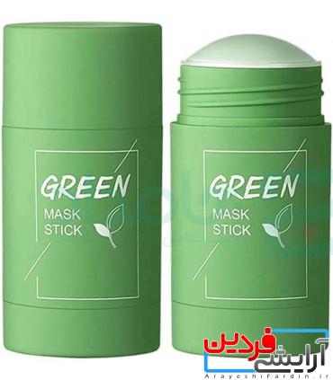 STICK-MASK-GREEN استیک ماسک پاک کننده پوست green از برند لاو جوجو LOVE JOJO - Image 1