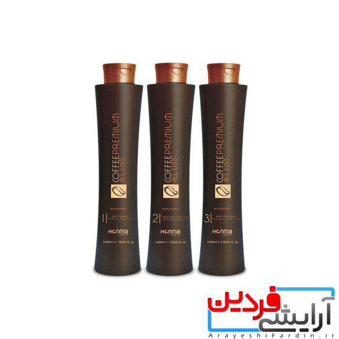coffee-premium-smoothing-keratin-honma-tokyo نانو کراتین قهوه تلخ هونما اورجینال - Image 1