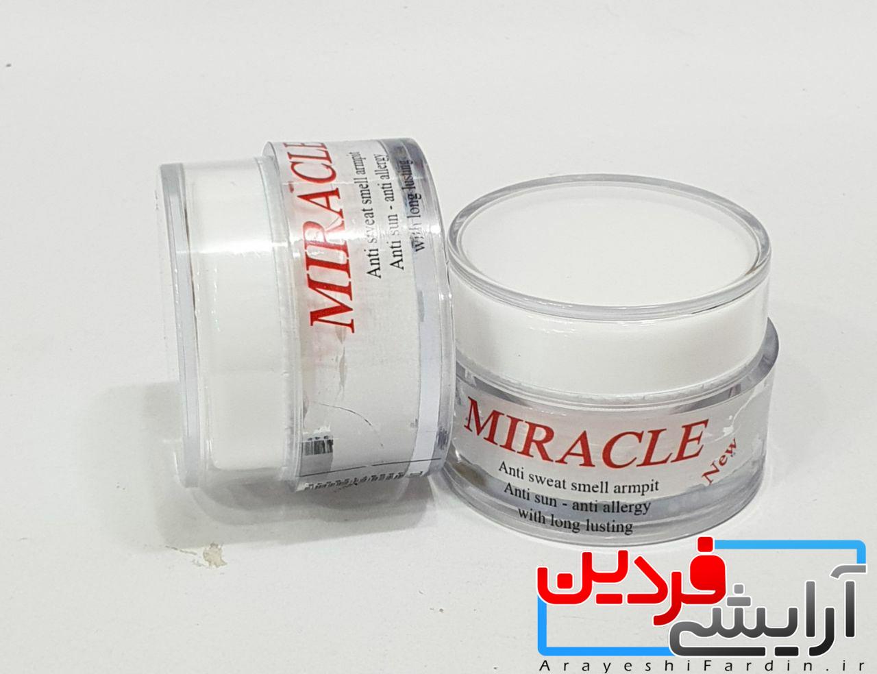 186  كرم ضد عرق و ضد بو ميراكل Miracle - Image 1