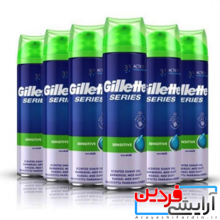 58 ژل اصلاح ژیلتGilletteمدل 3x action - Image 1