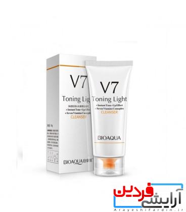 7V94IayDZgti8vau فوم شستشوی روشن کننده 7 ویتامین بیواکوا BIOAQUA DEEP HYDRATION - Image 2