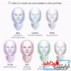 ماسک LED صورت و گردن با ٧ رنگ روشن کننده و درخشنده کننده پوست - Image 3