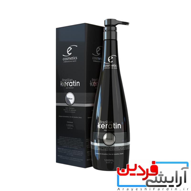 کراتین-موی-سر-Cosmetics-keratin-brazilian-حجم-1000-میلی-لیتر کراتین موی ایکاسماتیکecosmetics keratin hair - Image 1