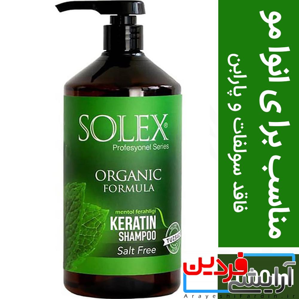 0031476_-1 شامپو مو سولکس مدل mentol حجم 1000 میلی لیتر - Image 4