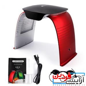 042u5kve_thumb3 ماسک تونلی ال ای دی نور درمانی 7 رنگ با اسپری سرد و گرم led facial mask - Image 1