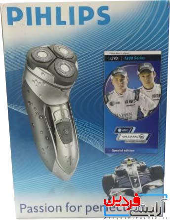261 ماشین اصلاح سه تیغه ی صورت فیلیپس مدل PHILIPS 7390 - Image 1