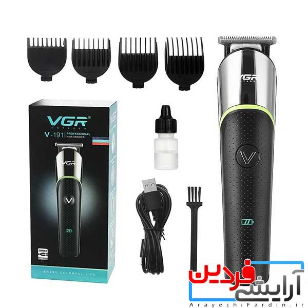 272 ماشین اصلاح خط زن وی جی آر مدل VGR V-191 - Image 1