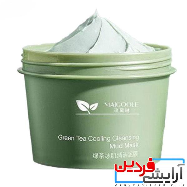 281 ماسک چای سبز کره ایMud mask green tea Korean - Image 1