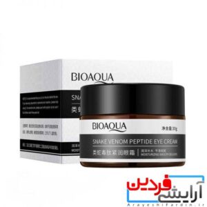 کرم دور چشم ضد چروک سم مار پپتاید بیوآکوا BIOAQUA