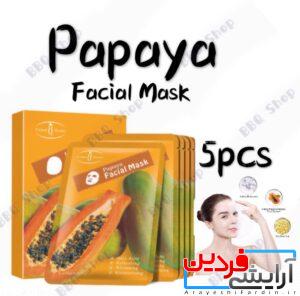 ماسک ورقه ای پاپایا ایچون بیوتی AICHUN BEAUTY پک 10 تایی - Image 3