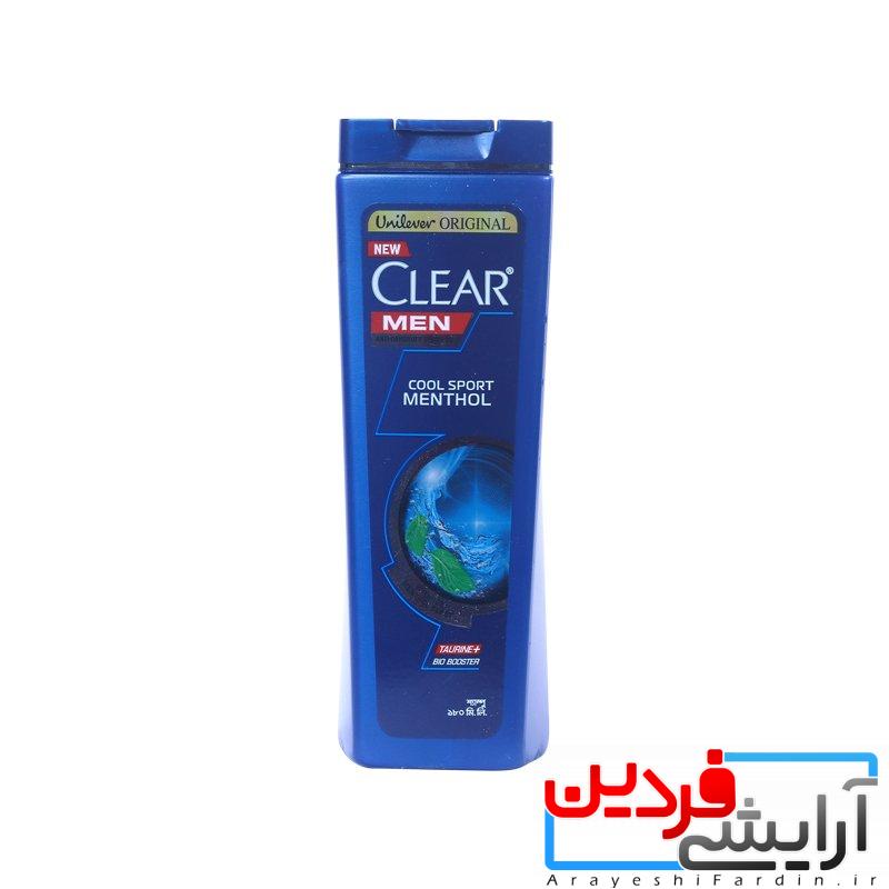 Clear-Men-Anti-Dandruff-Shampoo-Cool-Sport-Menthol-7258 شامپو ضد شوره مردانه کلییر مدل Cool Sport Menthol حاوی عصاره منتول - Image 1
