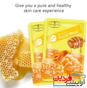 ماسک ورقه ای نقابی عسل آیچون بیوتی aichun beauty honey facial maskپک 10 تایی - Image 3