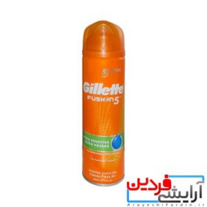 ژل اصلاح مردانه ژیلت سری Fusion مدل Ultra Hassas