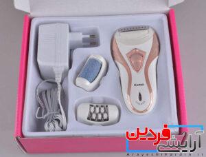 اپیلاتور و موکن 3 کاره کیمی مدل KEMEI KM-3010