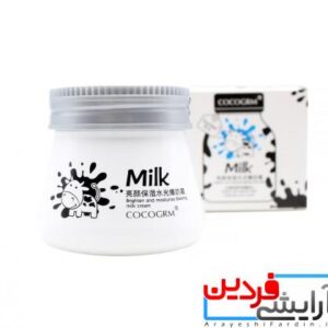 کرم مرطوب کننده و آبرسان شیر گاو کوکوگرام cocogrm