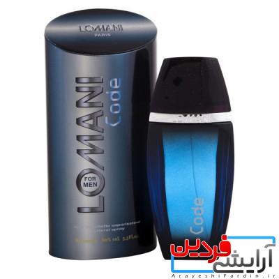 367 ادکلن لومانی کد مردانه Lomani code for men - Image 1