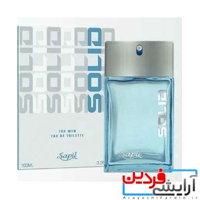 ادکلن مردانه ساپیل سولیدس ادکلن ساپیل سولید آبی مردانه اصل Sapil Solid - Image 1