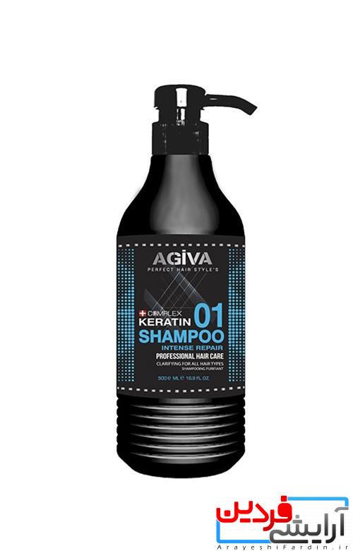 468 شامپو کراتین آگیوا Agiva Keratin Complex مدل KERATIN 01 - Image 1
