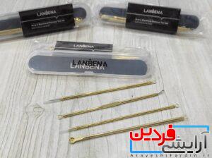 ست تیر کومدون طلای 4 تکه لانبنا