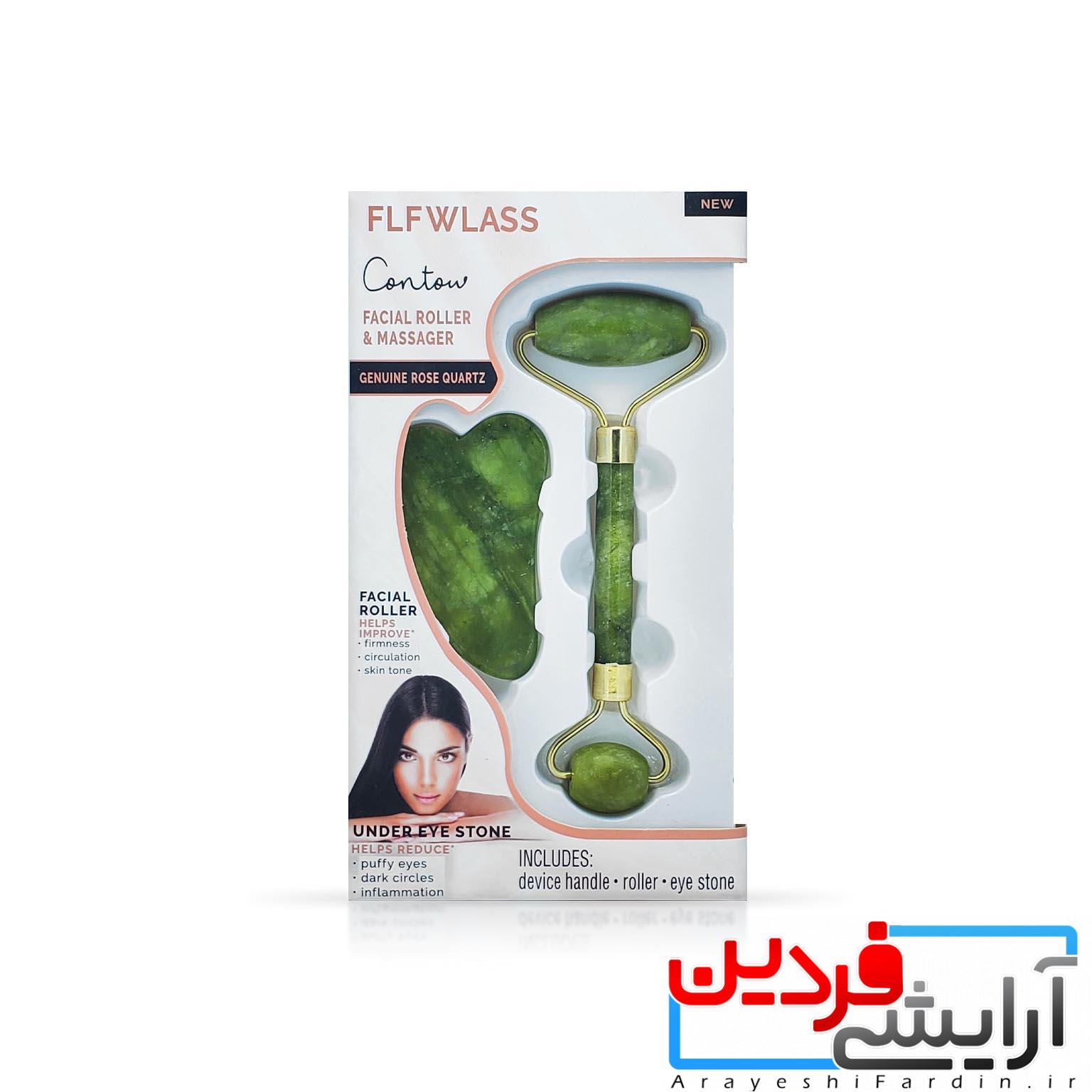 Untitled-1 ماساژور جید رولر و سنگ گواشا - Image 1