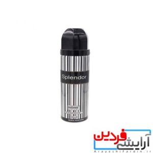 اسپری اسپلندور مردانه Splendor مشکی – حجم 200 میل
