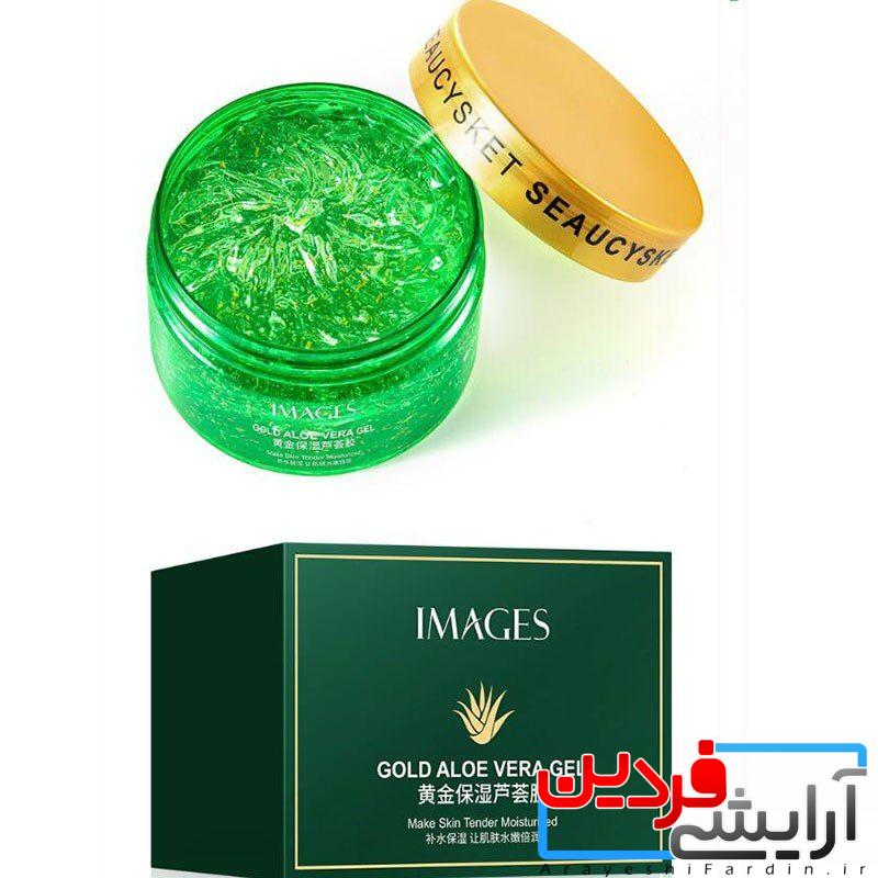 ژل-کرم-رفع-لک-و-ضد-آفتاب-آلوورا-ایمیجز-images-gold-aloe-vera-gel-1-800x800 ژل مرطوب کننده آلوئه ورا ایمیجز images - Image 1